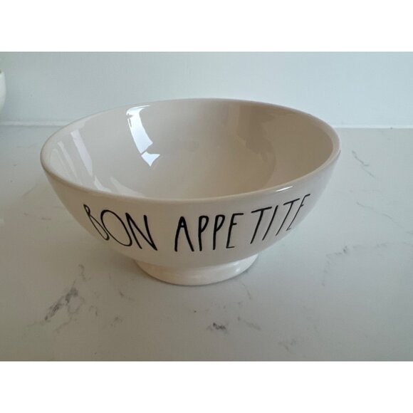 Rae Dunn Artisan Collection Ceramic Ice Cream Bowls Set Of 6 - Picture 11 of 13